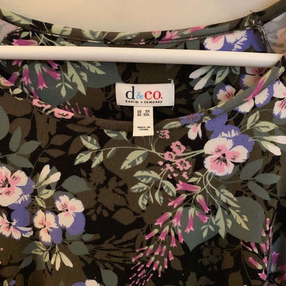 Denim and Company perfect jersey top. - Picture 2 of 3